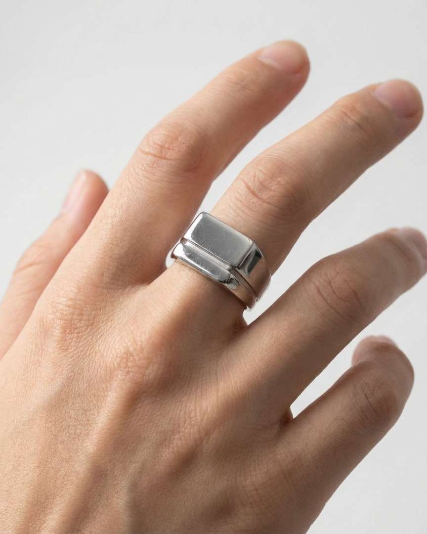 Anillo Gravity Silver