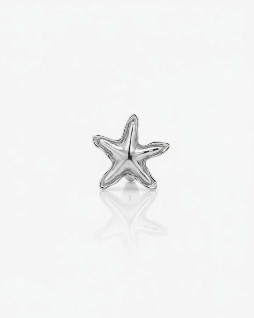 Anillo Starfish Silver