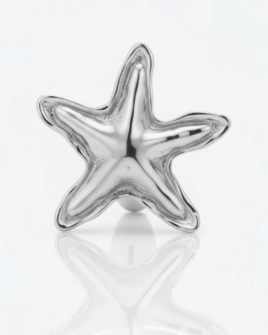 Anillo Starfish Silver