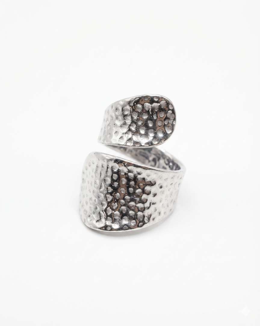 Anillo Textura Silver