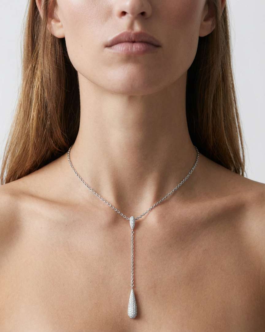 Collar Cascada Silver