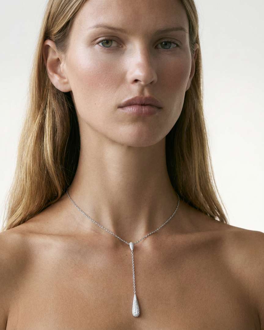 Collar Cascada Silver