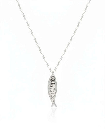 Collar Fish Silver
