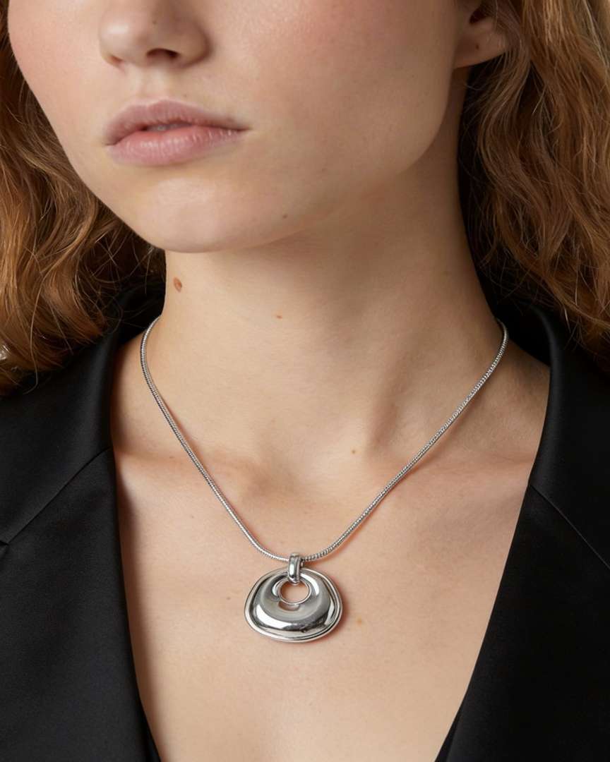 Collar Luna Silver