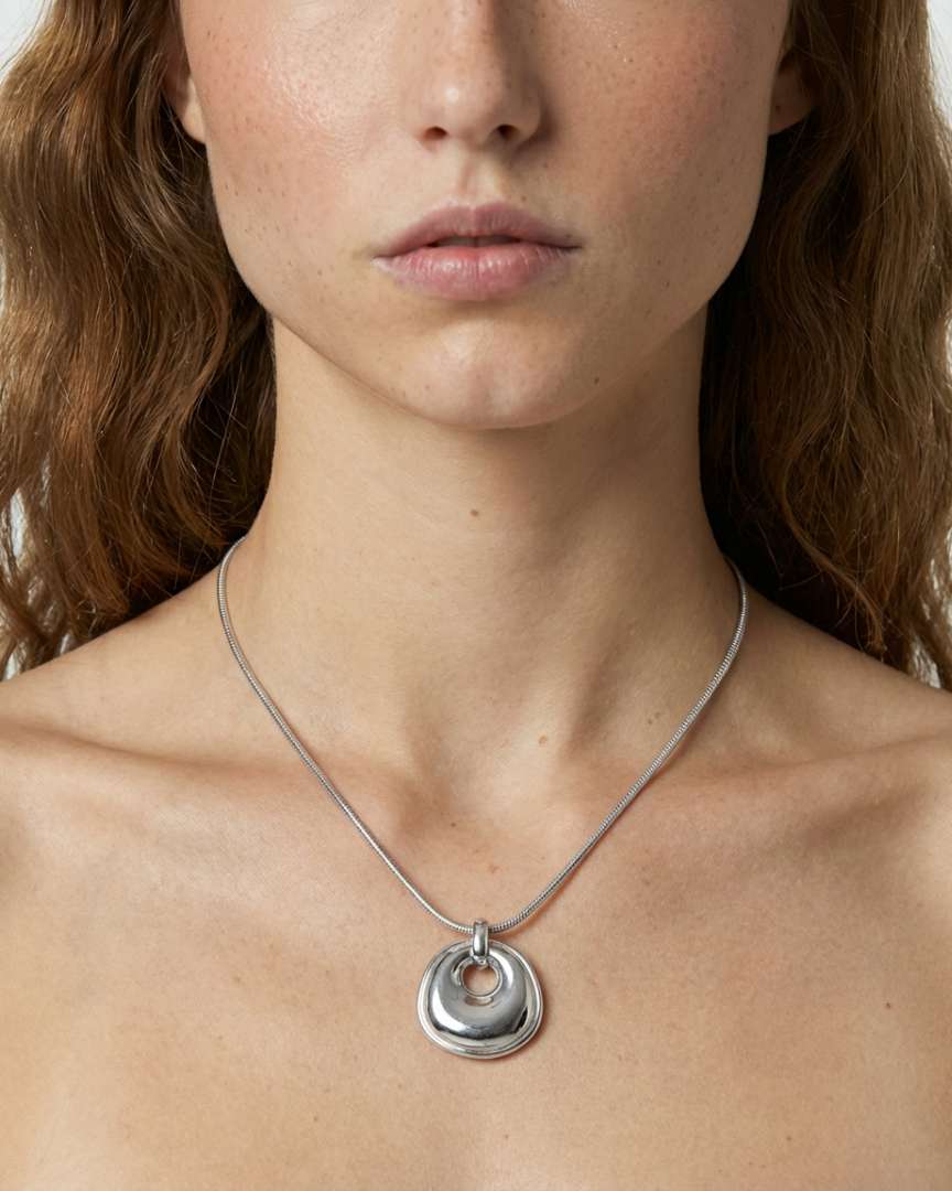 Collar Luna Silver