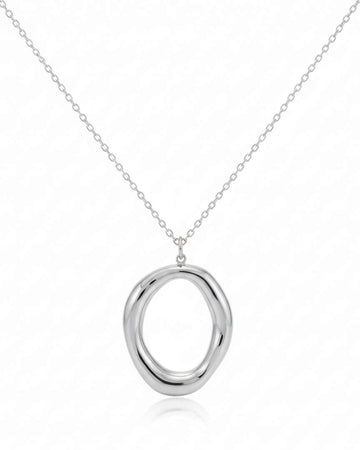 Collar Oval Silver