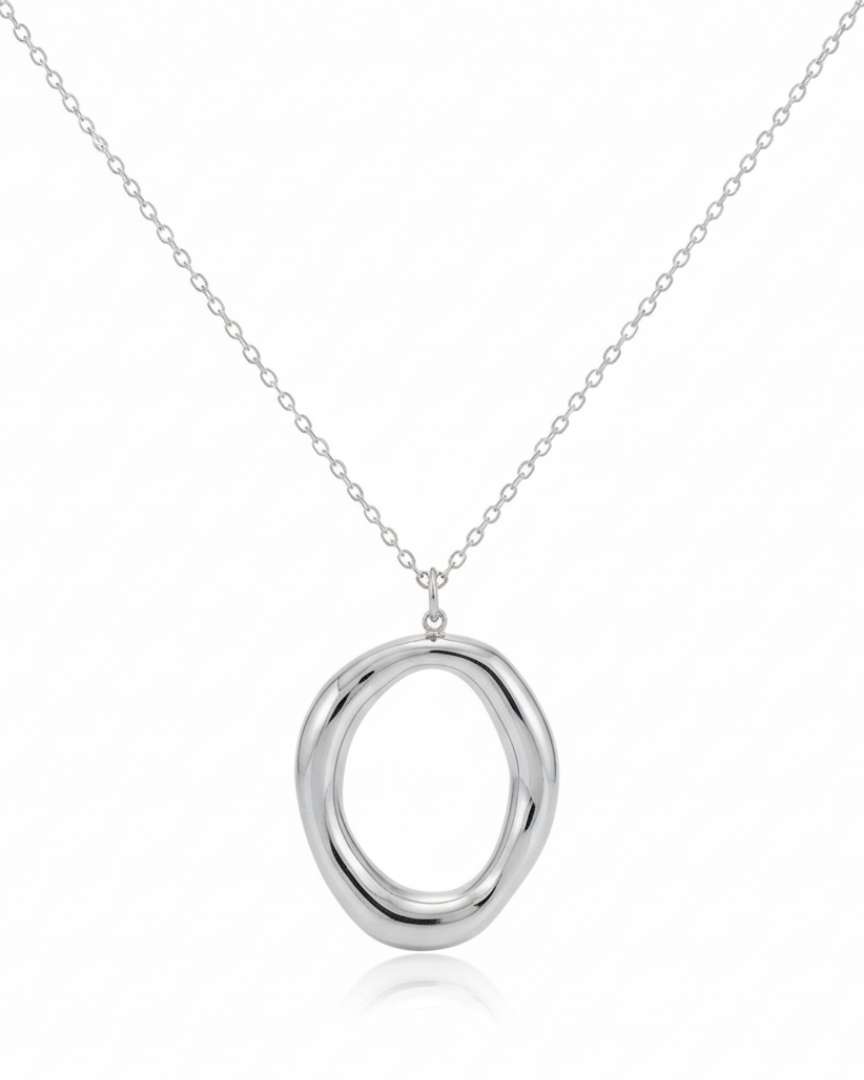Collar Oval Silver