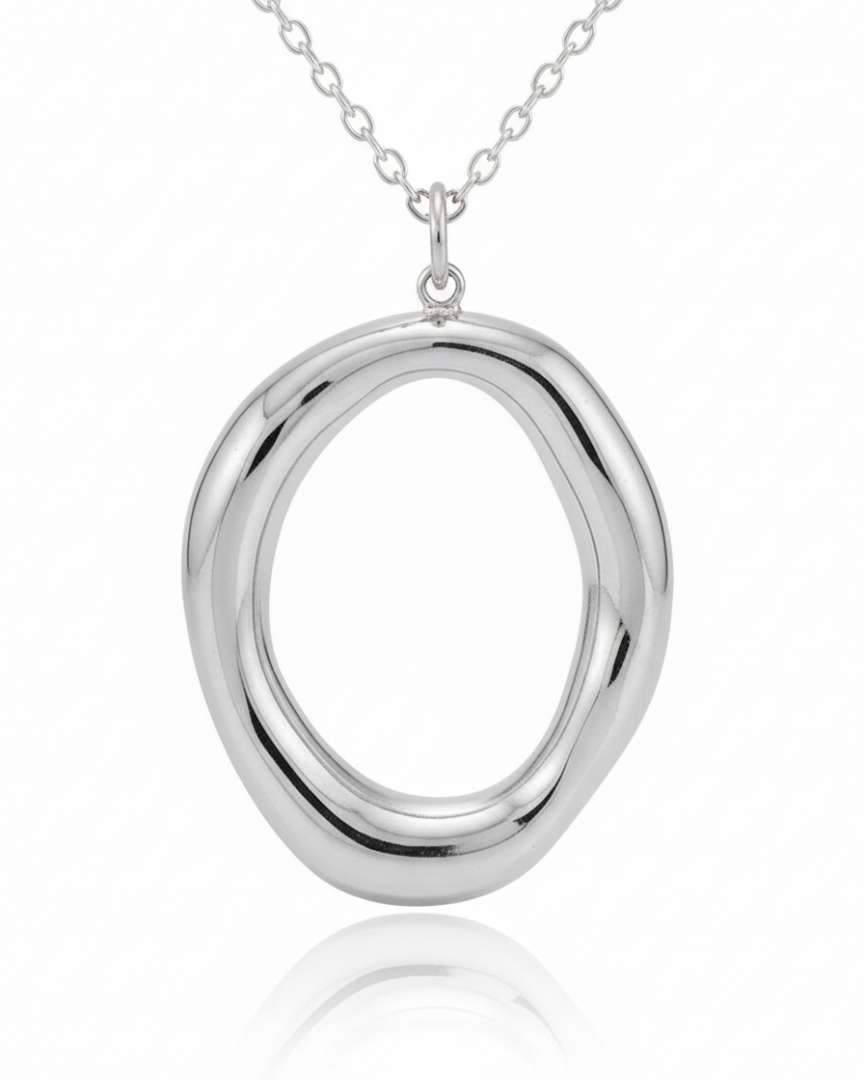 Collar Oval Silver
