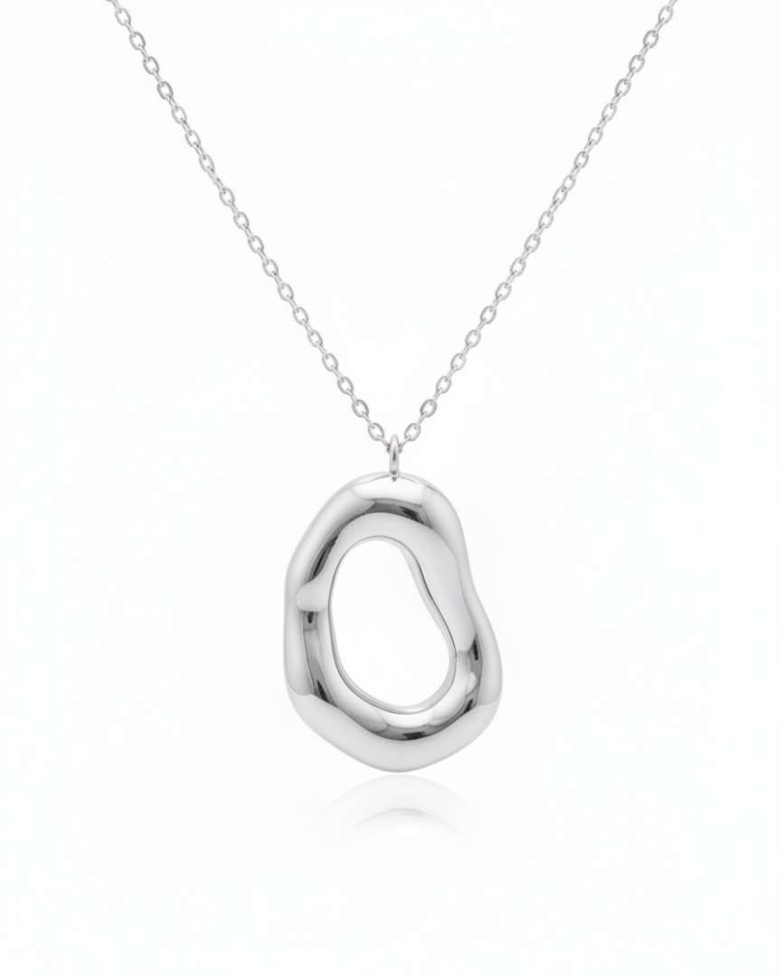 Collar Round Silver