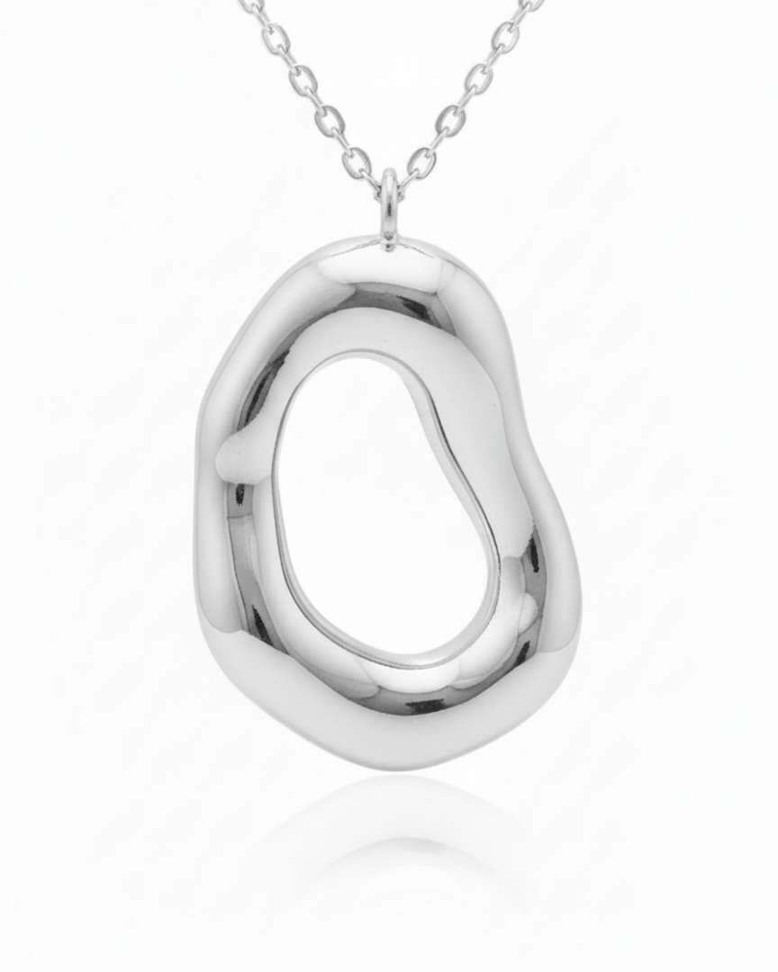 Collar Round Silver