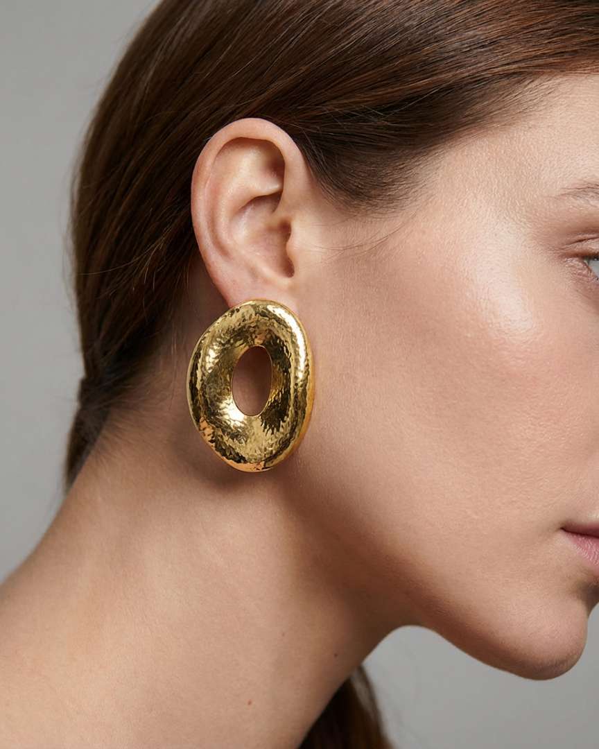 Pendientes Atlas Oval