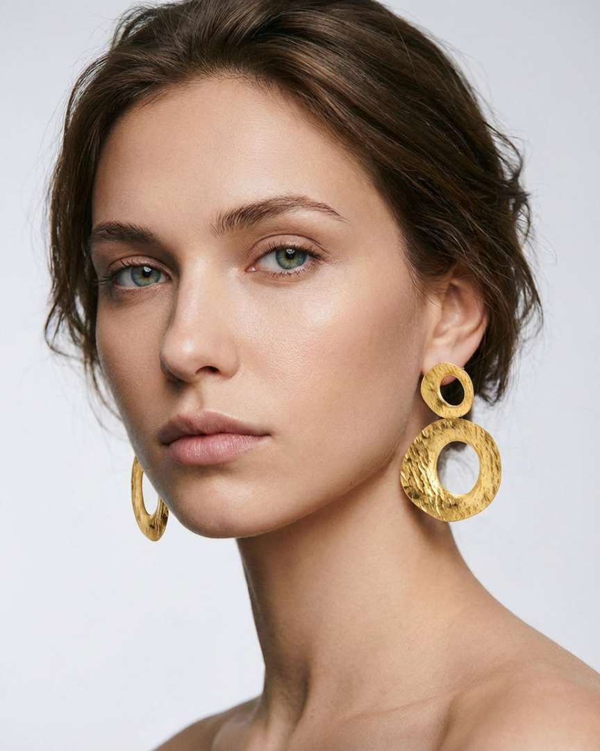 Pendientes Dual Ring