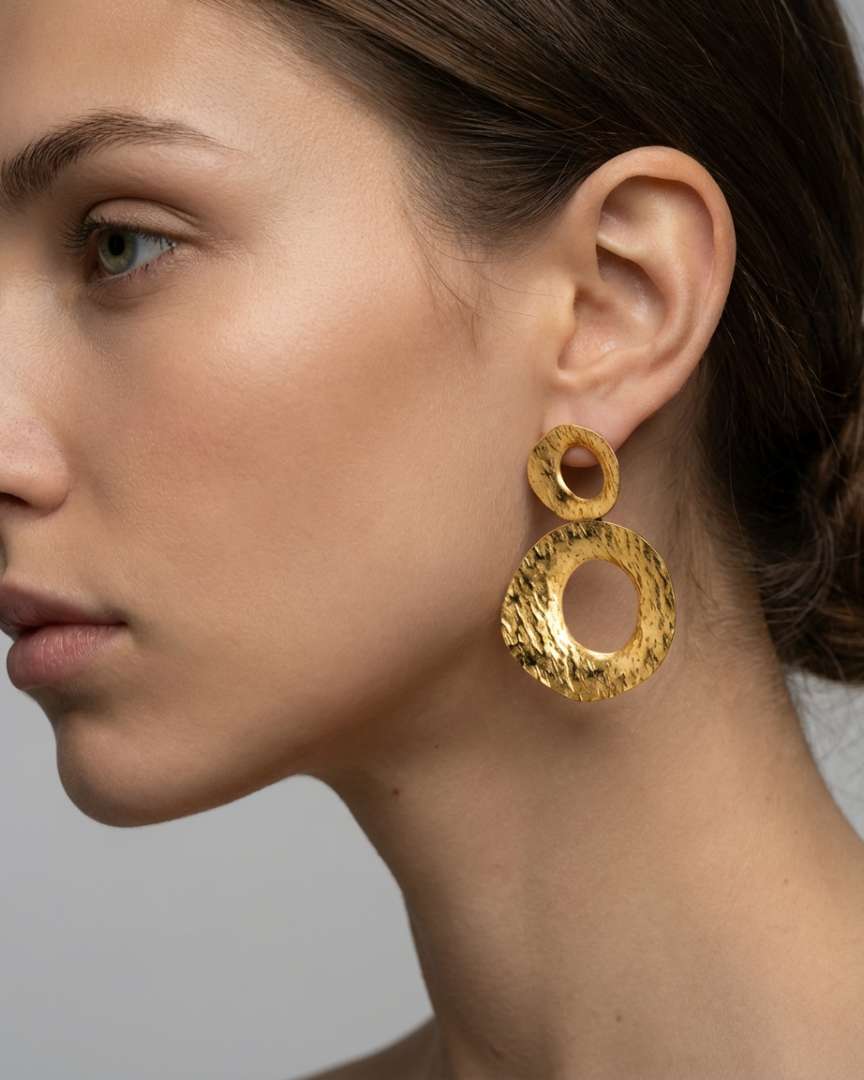 Pendientes Dual Ring