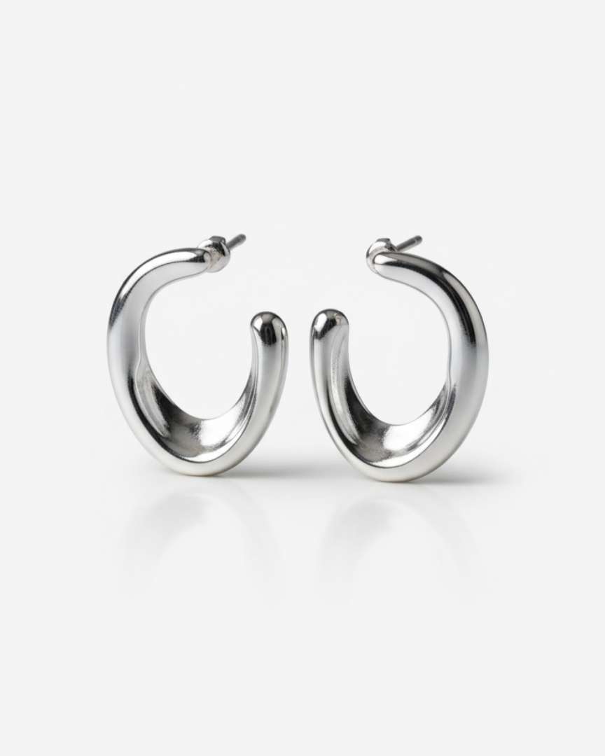 Pendientes Fluid Hoop