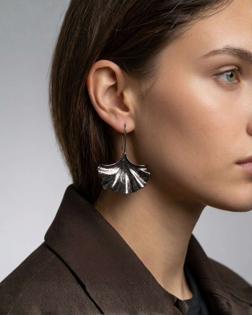Pendientes Ginkgo