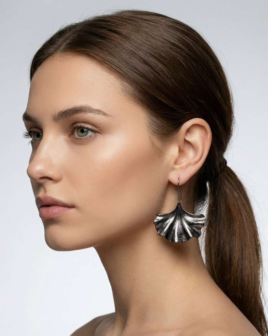 Pendientes Ginkgo