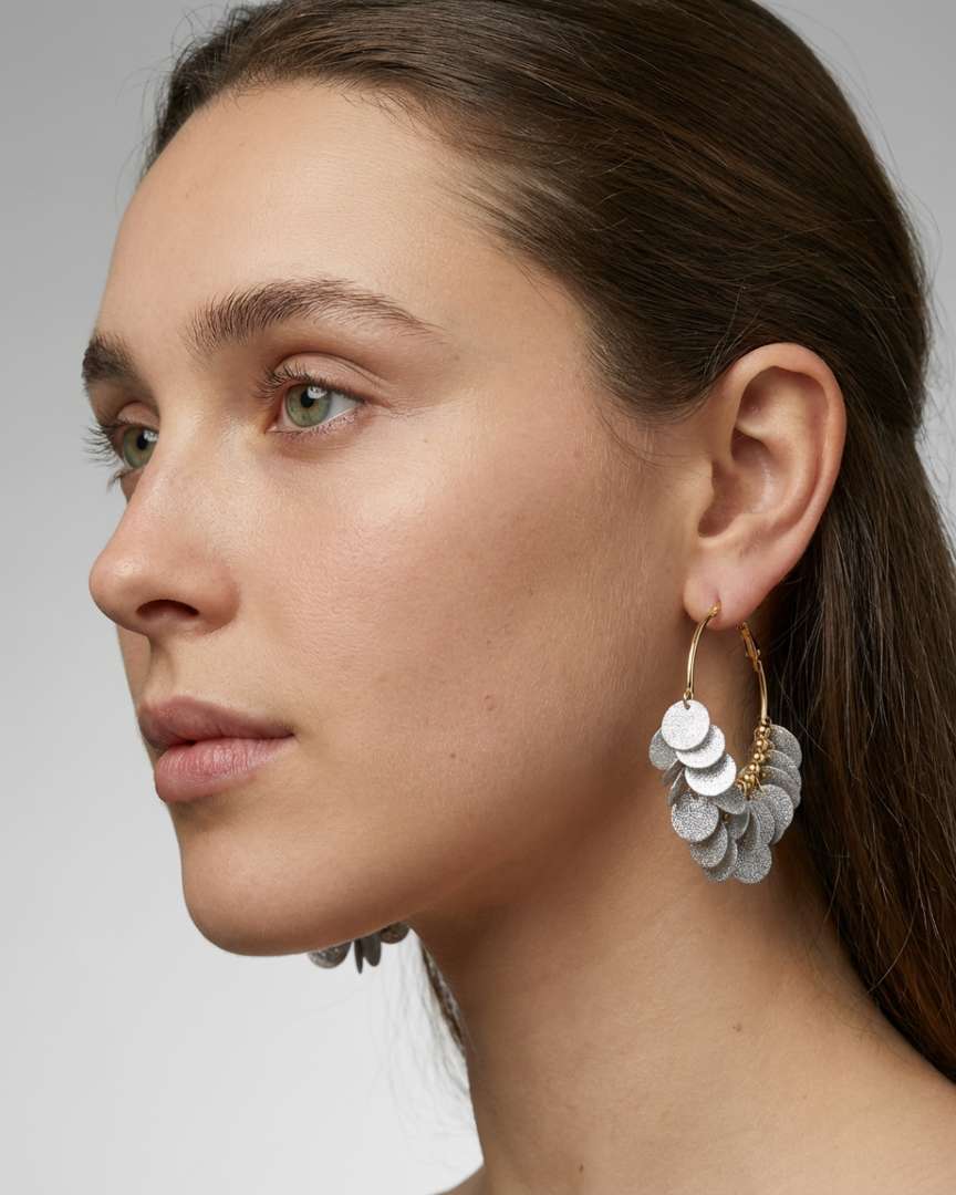 Pendientes Lunar Petals