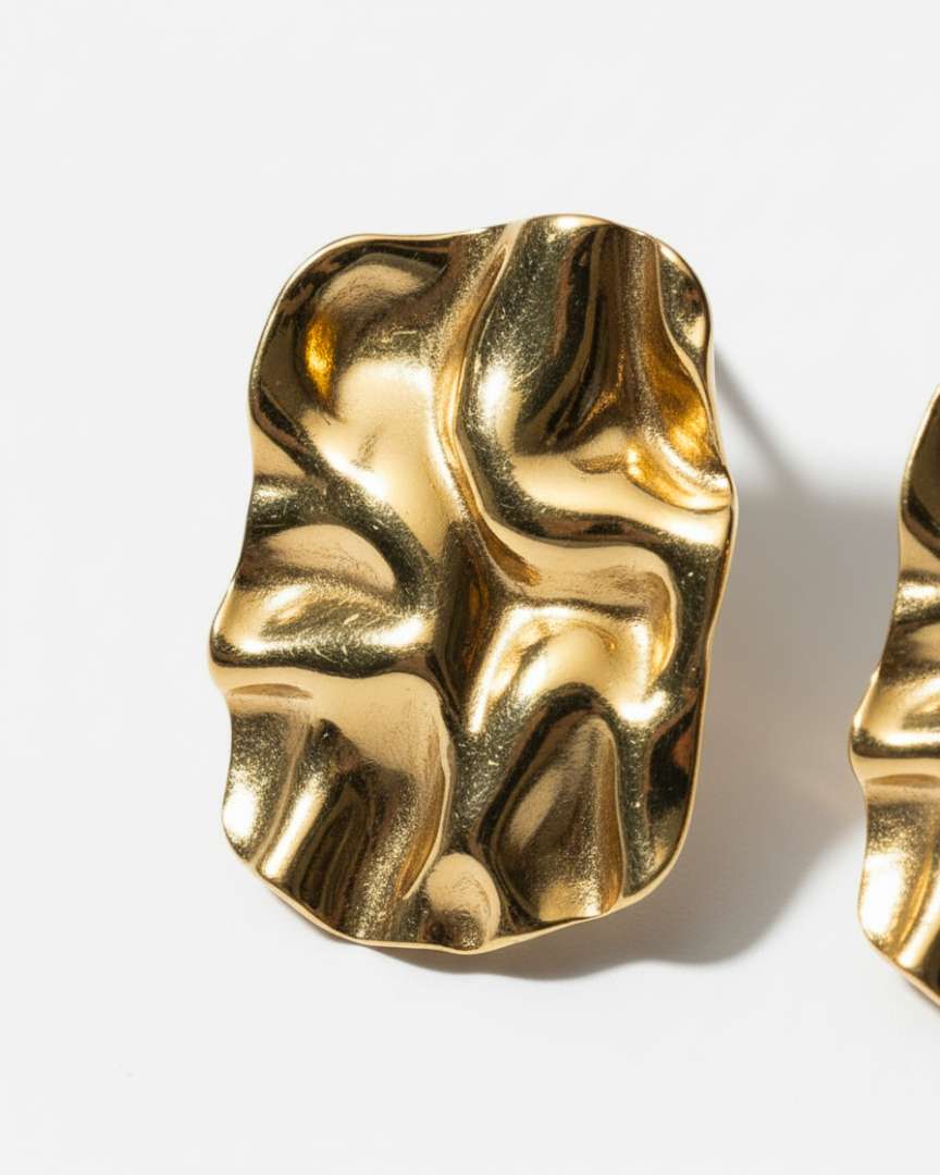 Pendientes Martelé