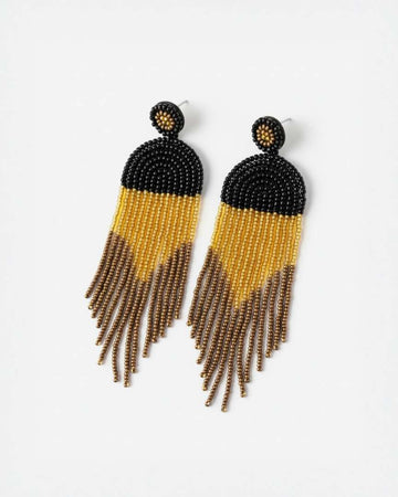 Pendientes Sahara Fringe